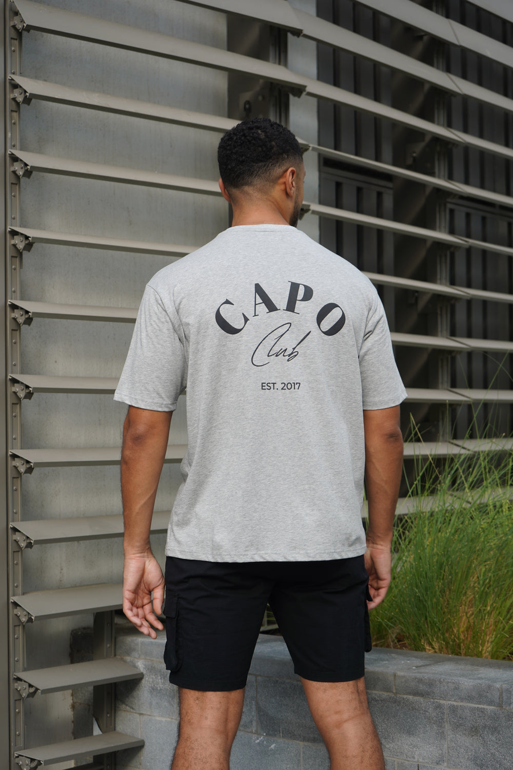 Capo Beach Club T-Shirt - Grey Marl