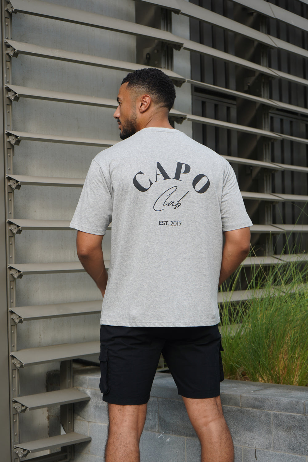 Capo Beach Club T-Shirt - Grey Marl
