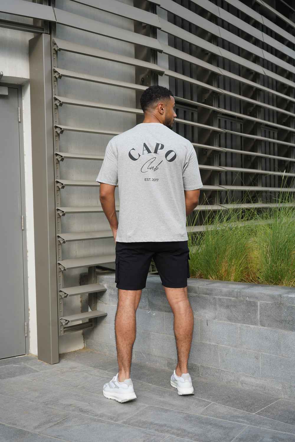 Capo Beach Club T-Shirt - Grey Marl