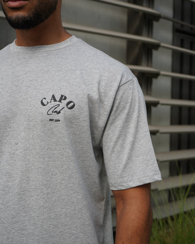 Capo Beach Club T-Shirt - Grey Marl