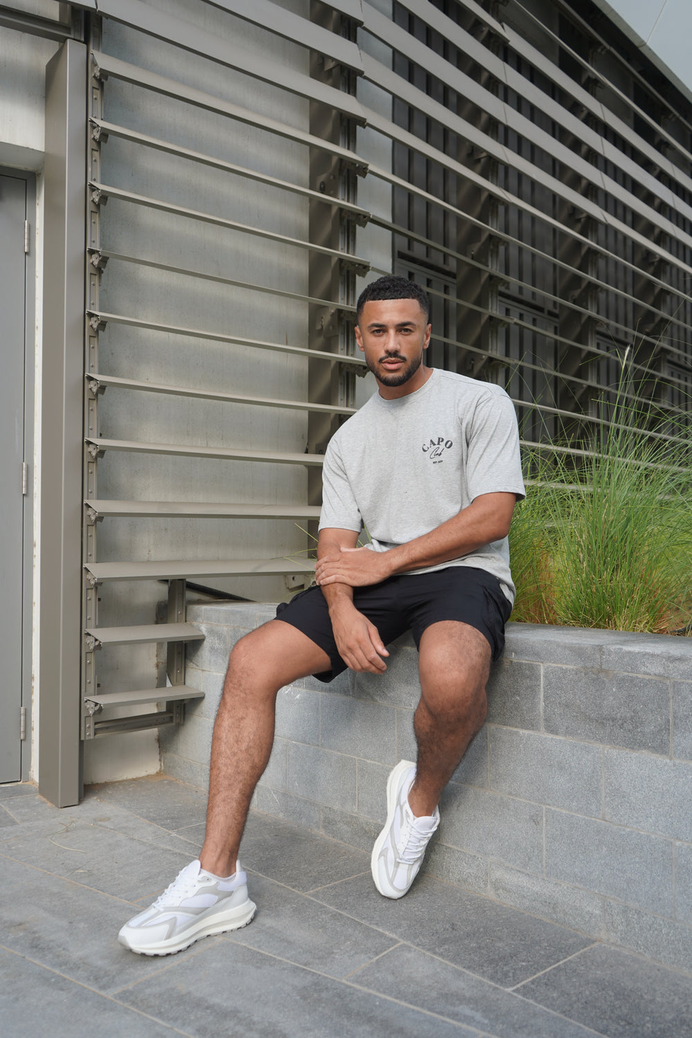 Capo Beach Club T-Shirt - Grey Marl