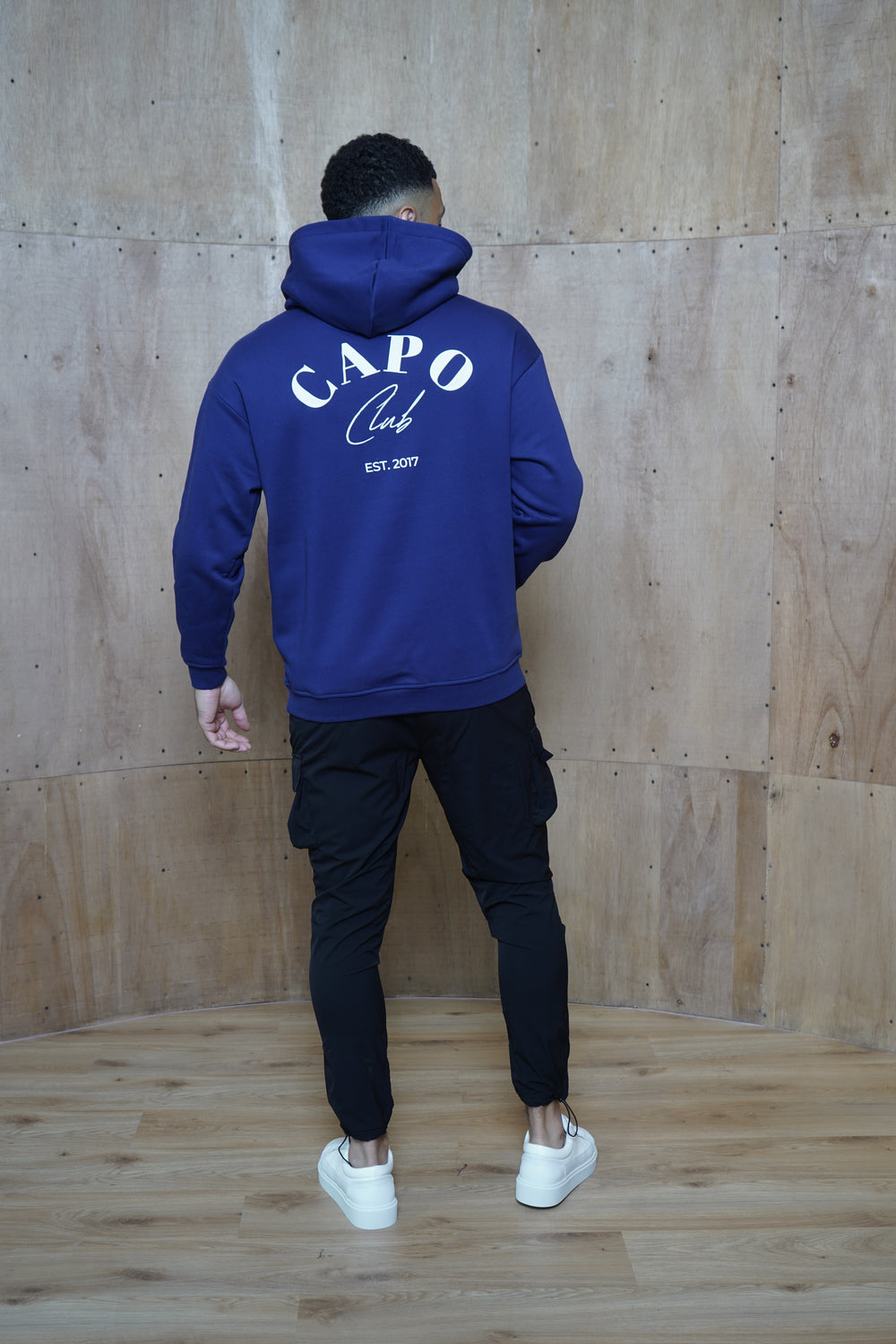 Capo Club Relaxed Hoodie - Navy