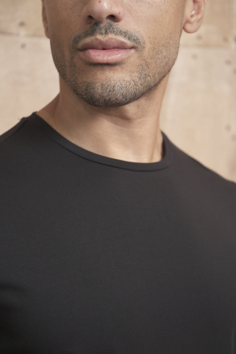 Capo Crew Neck Every Day Cotton T-Shirt - Black