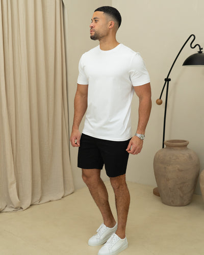 Capo Chino Side Adjuster Shorts - Black
