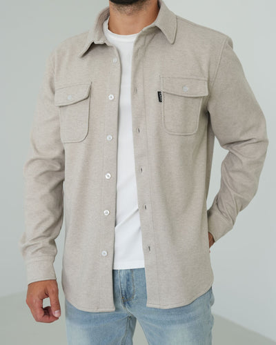 Capo Elliot Overshirt - Beige