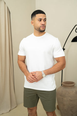 Capo Chino Side Adjuster Shorts - Olive