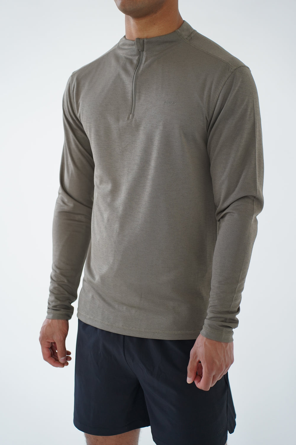 Capo Active Core 1/4 Zip Top - Olive