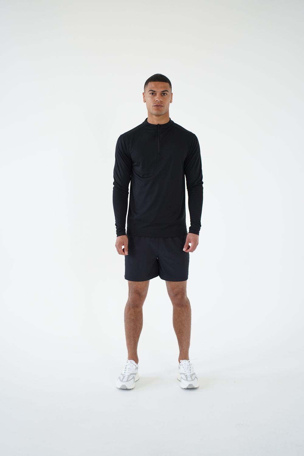 Capo Active Core 1/4 Zip Top - Black