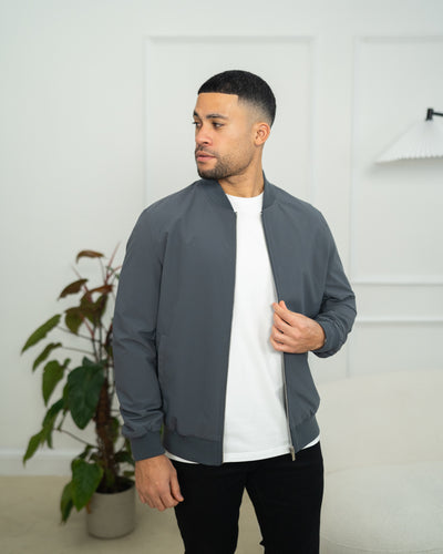 Capo Bomber Jacket - Charcoal