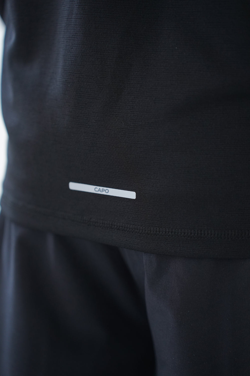 Capo Active Core 1/4 Zip Top - Black
