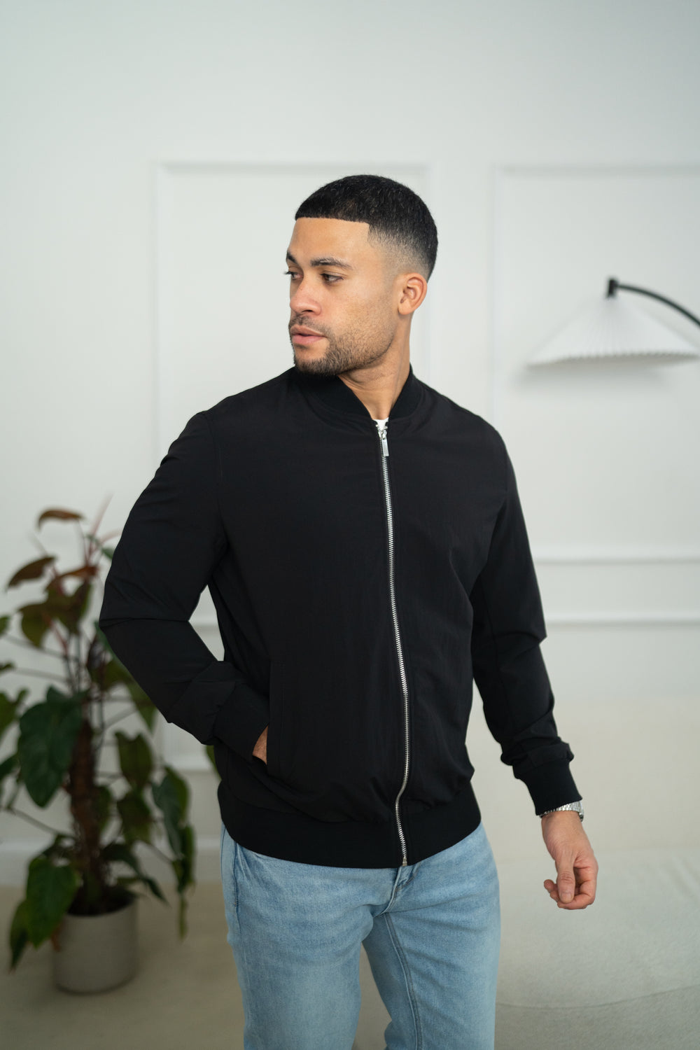 Capo Bomber Jacket - Black