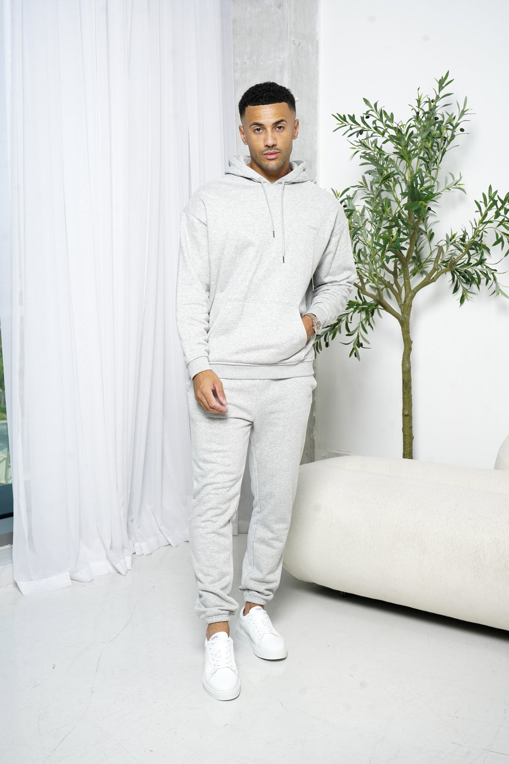 Capo Tracksuit Jogger - Grey Marl