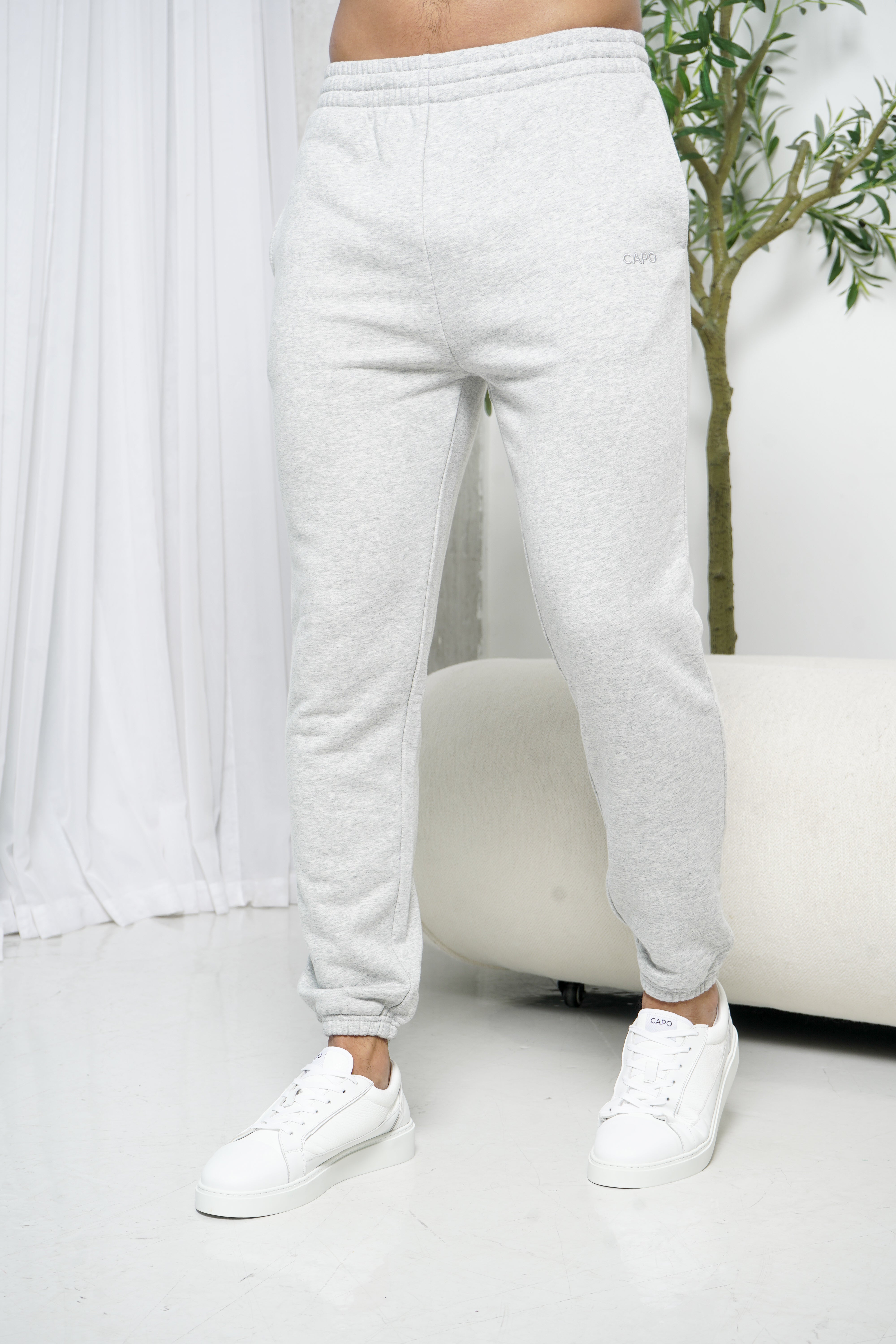 Capo Tracksuit Jogger - Grey Marl
