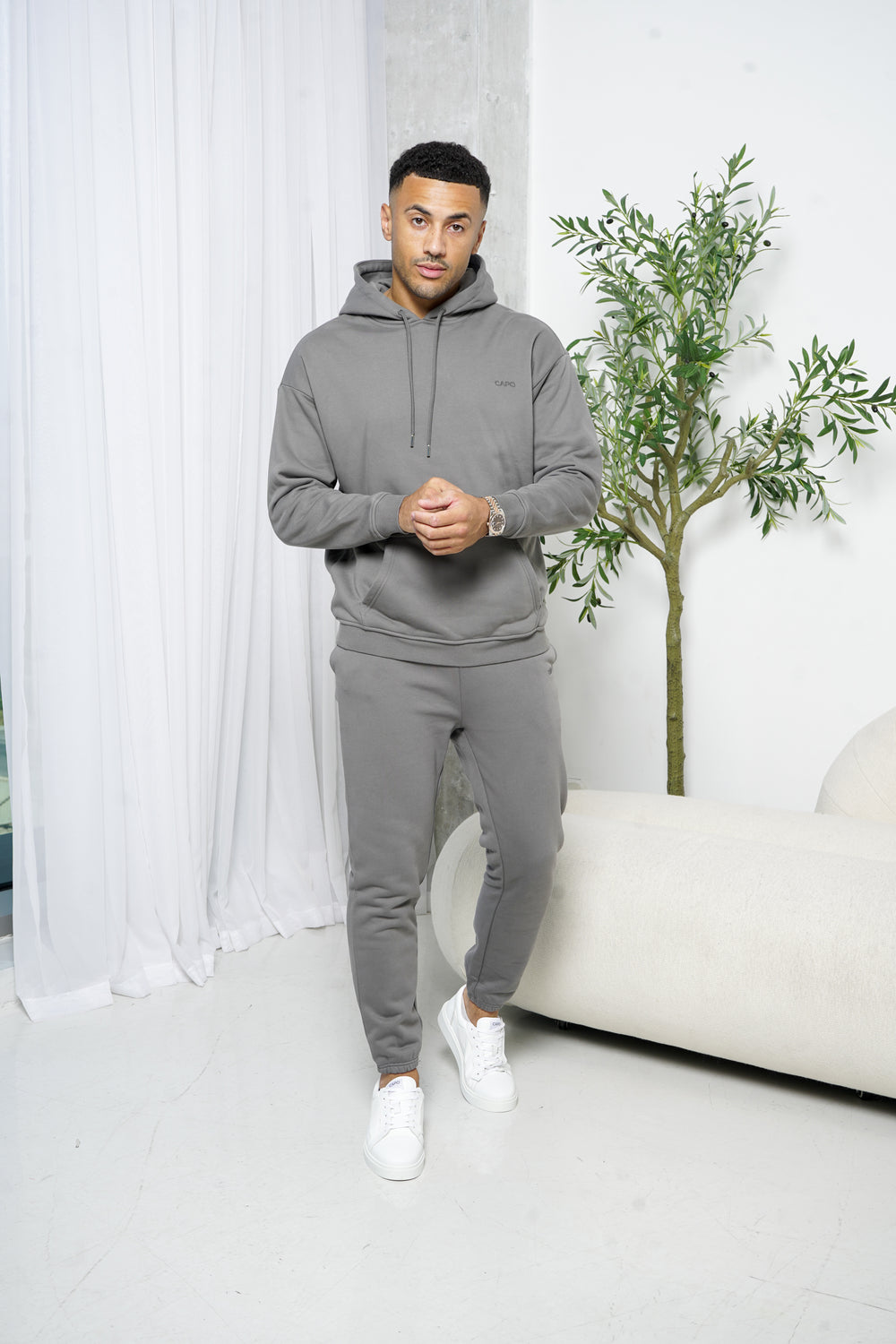 Capo Tracksuit Jogger - Charcoal