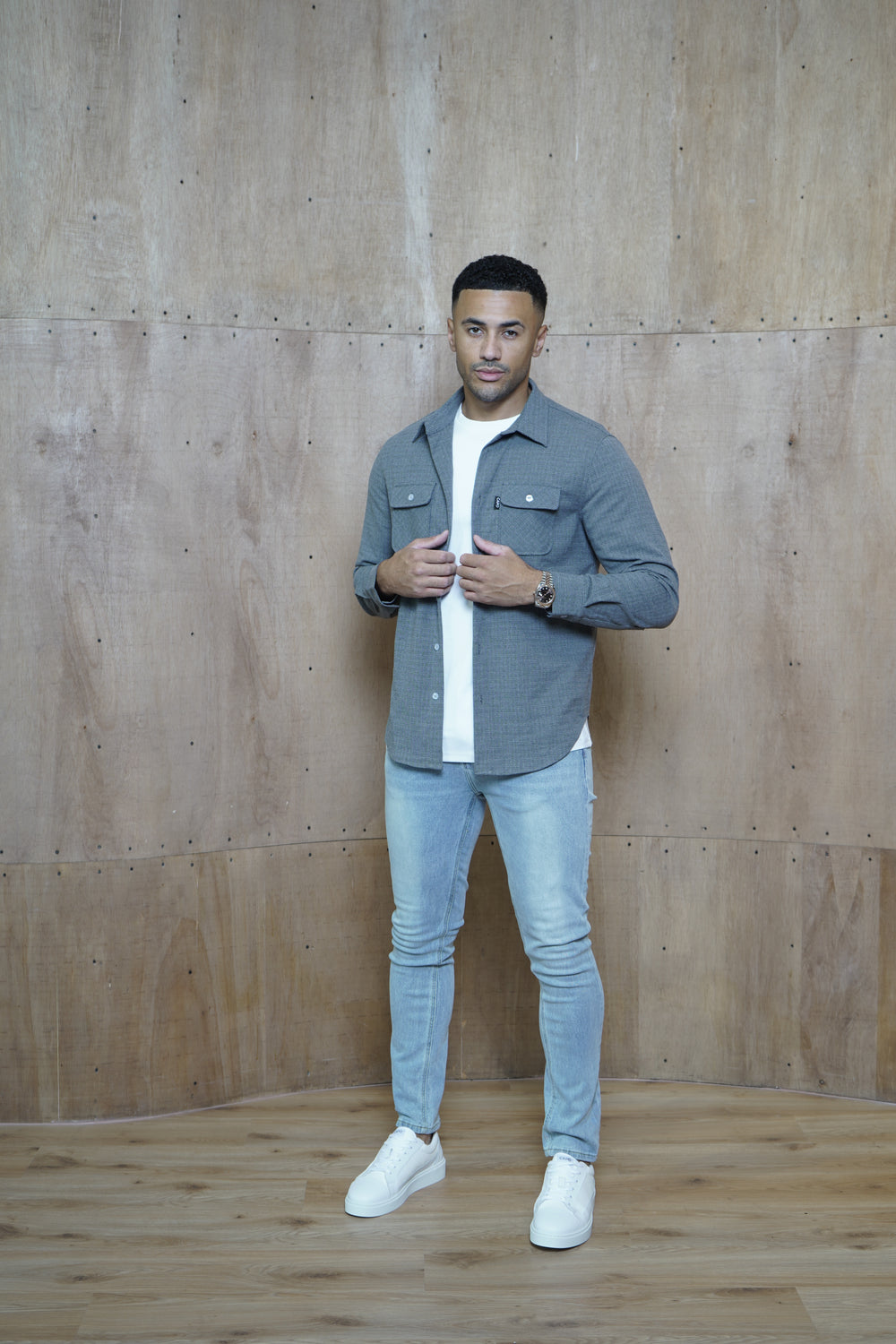 Capo Ollie Overshirt - Grey