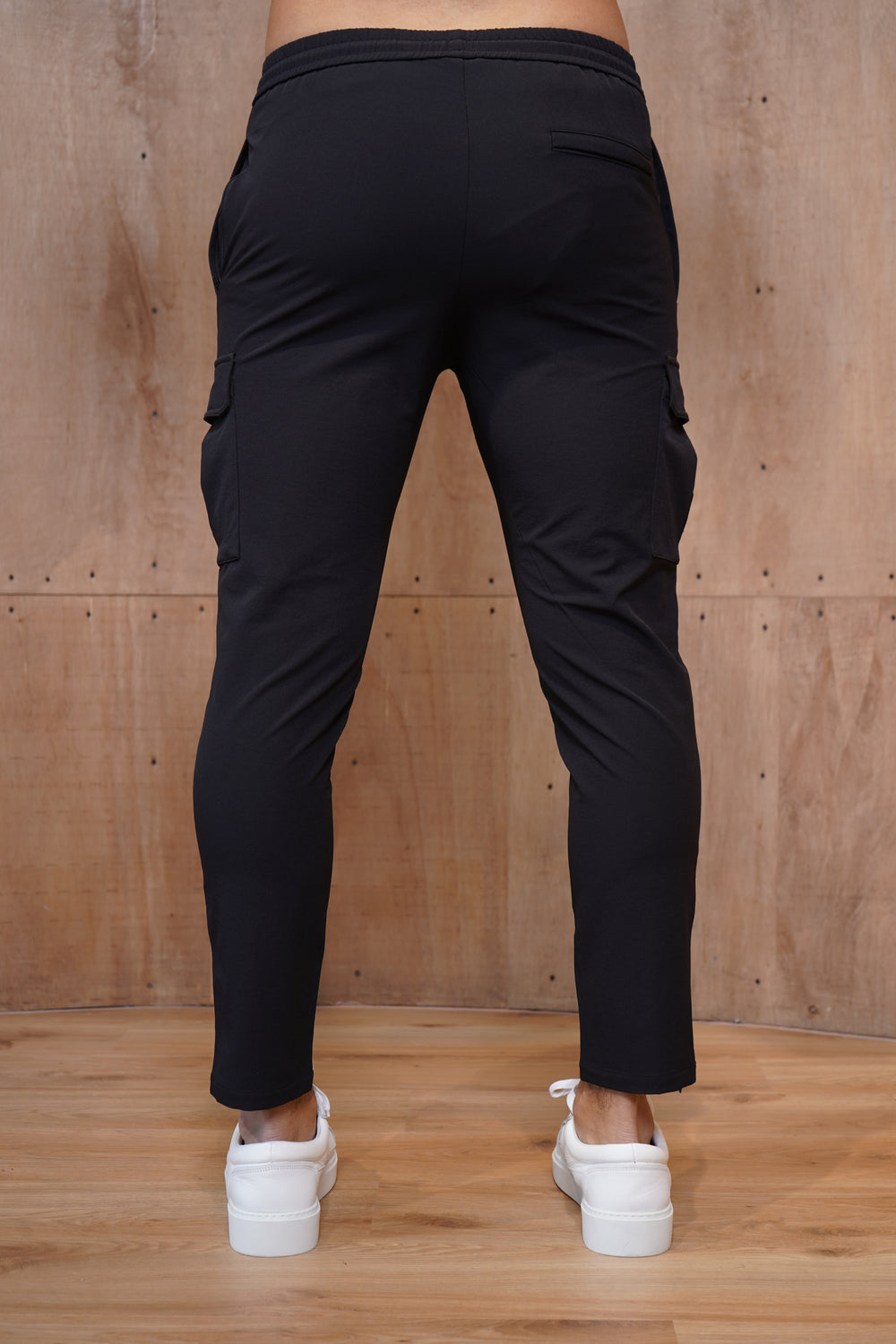 Capo Utility Regular Cargo Pants - Black