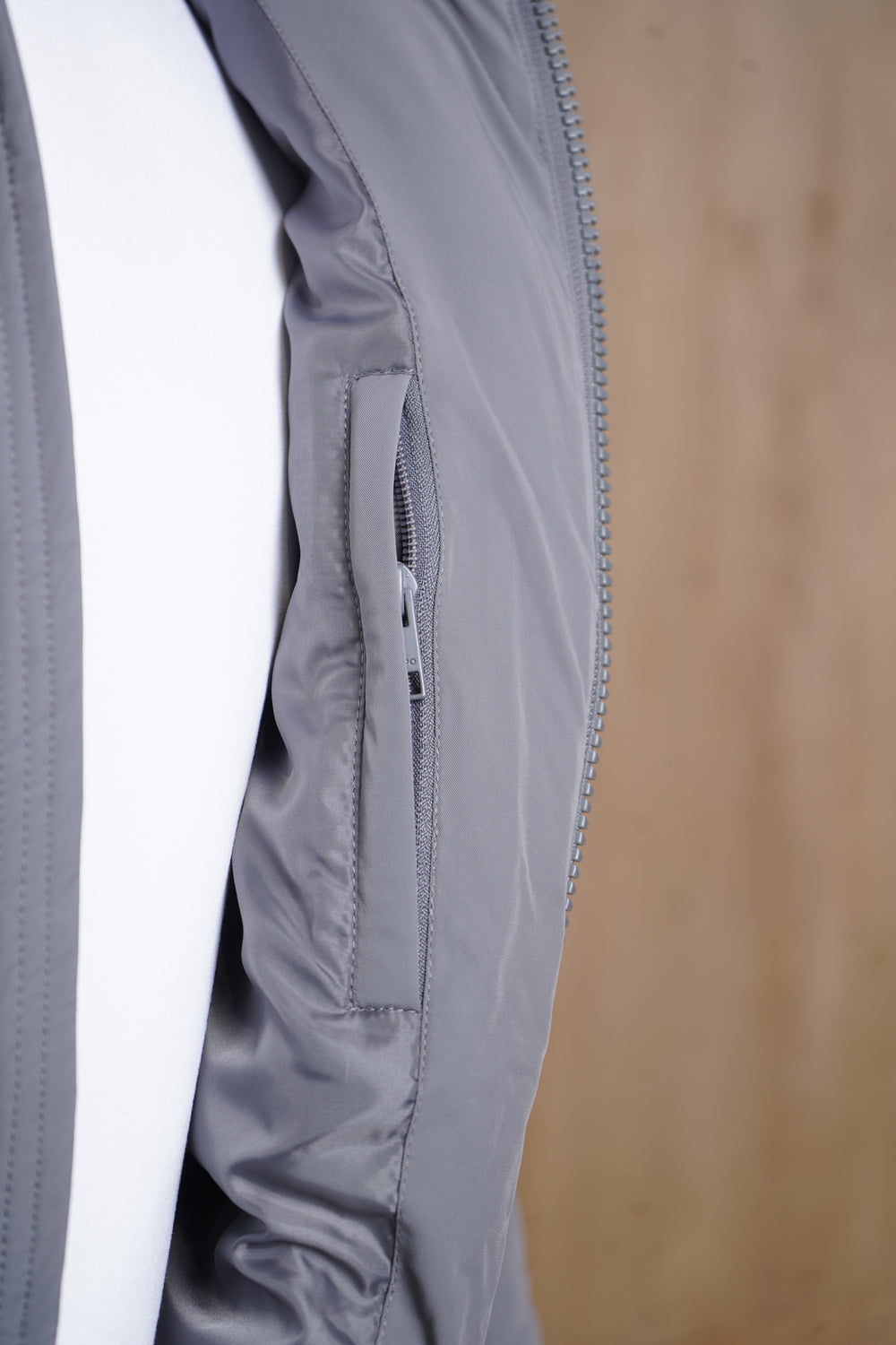 Capo Puffer Coat - Charcoal