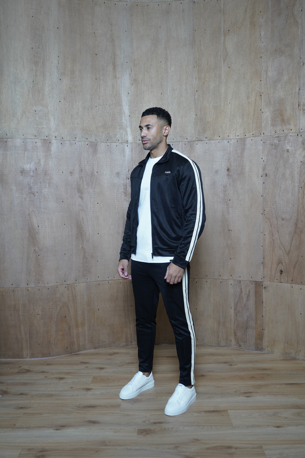 Capo Tape Track Jacket - Black