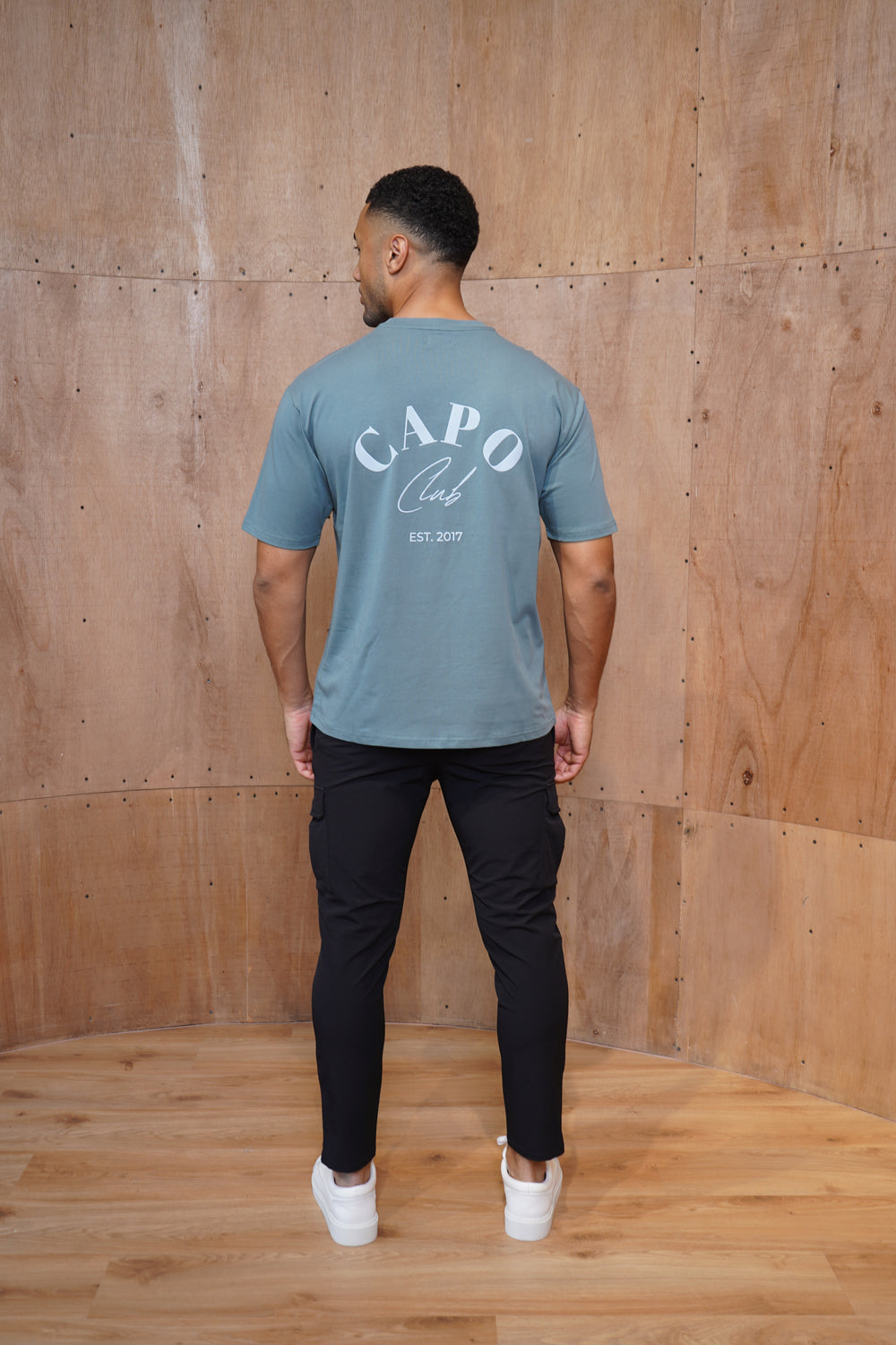 Capo Beach Club T-Shirt - Dusky Blue