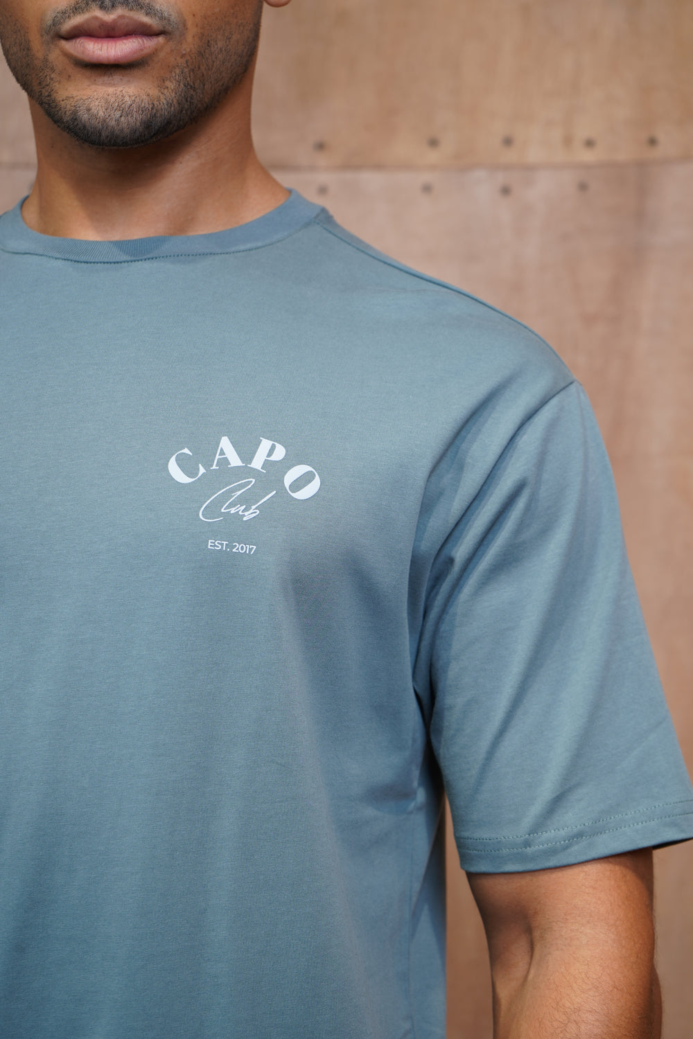 Capo Beach Club T-Shirt - Dusky Blue