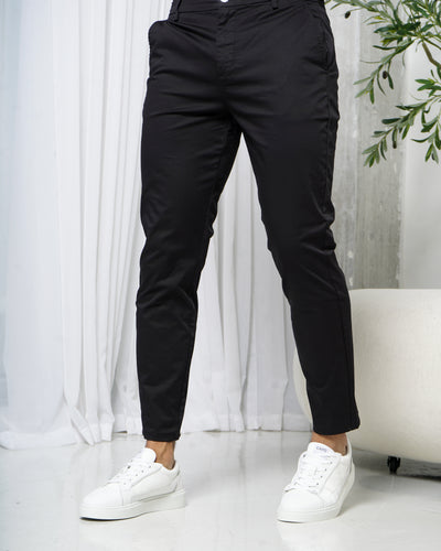 Capo Chino Side Adjuster Pant - Black