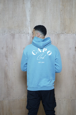 Capo Club Relaxed Hoodie - Sky Blue