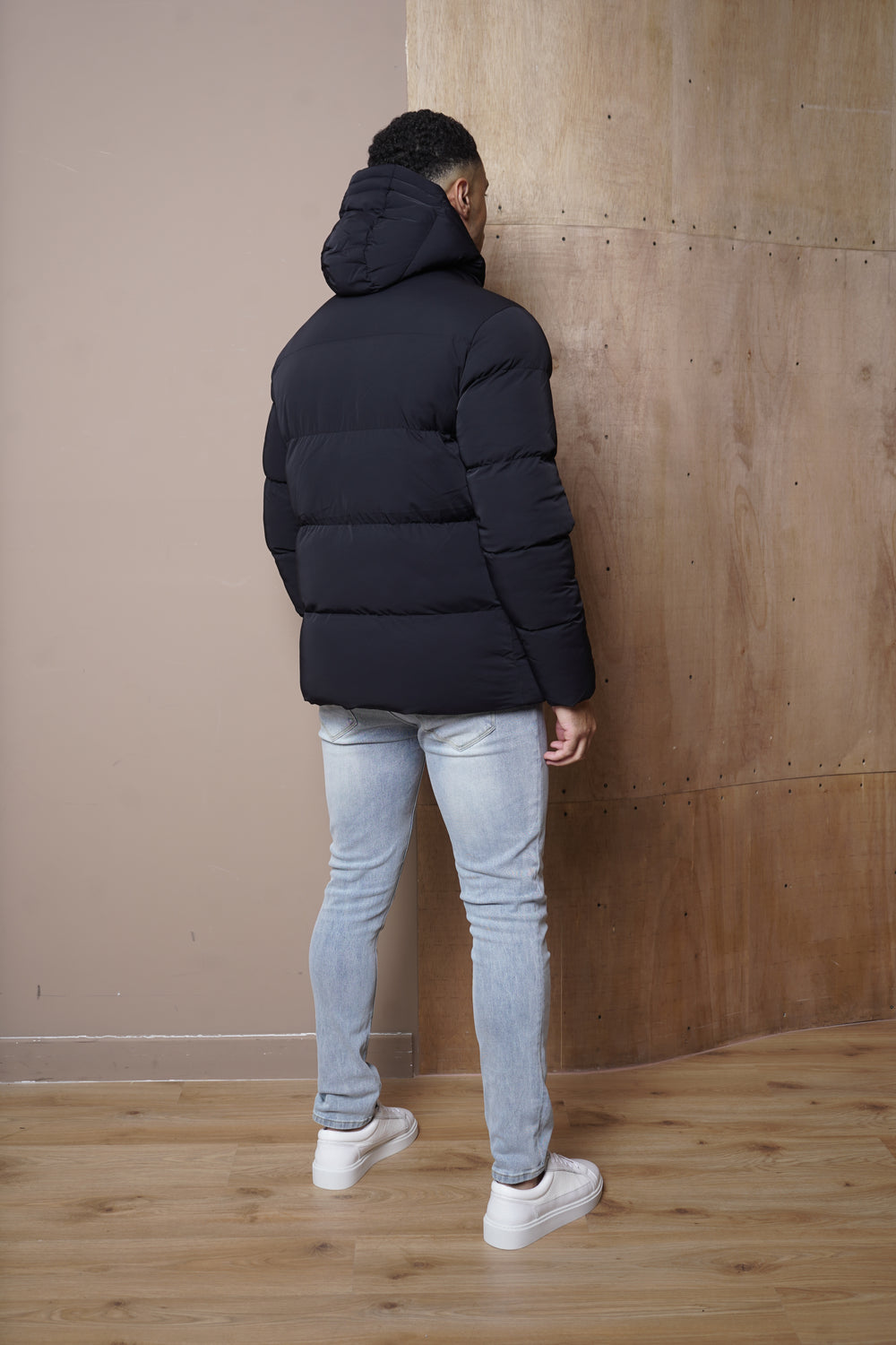 Capo Puffer Coat - Black