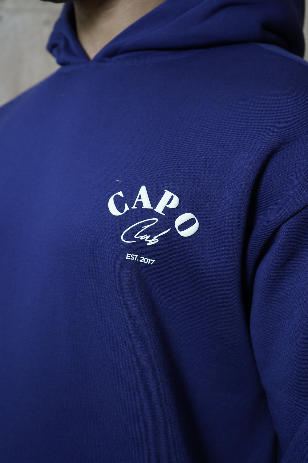 Capo Club Relaxed Hoodie - Navy