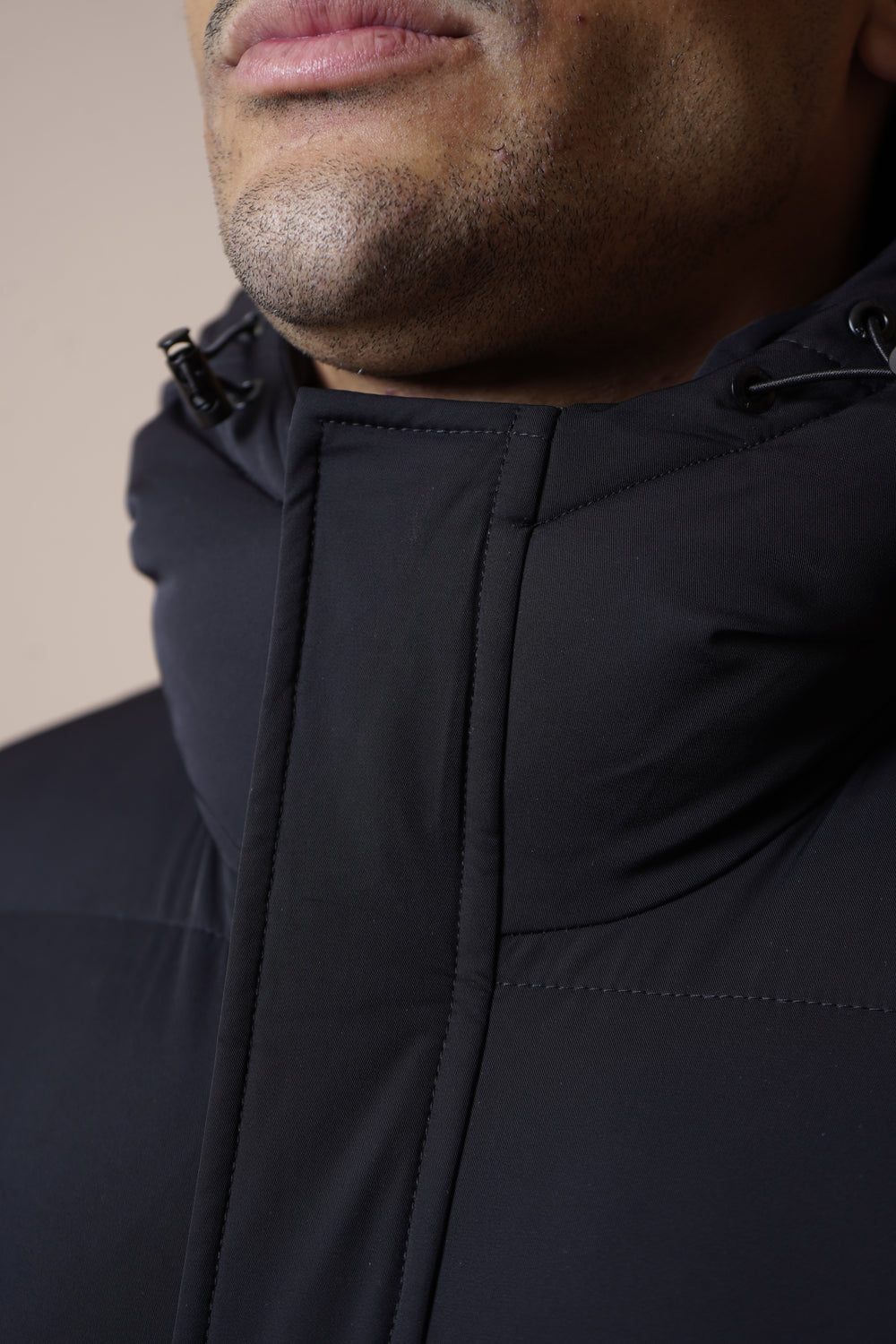 Capo Puffer Coat - Black