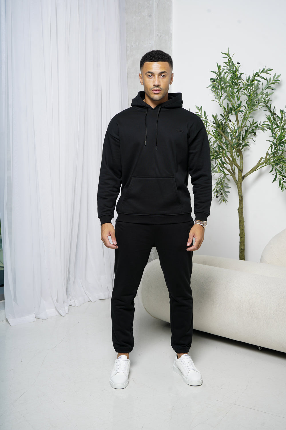 Capo Tracksuit Jogger - Black