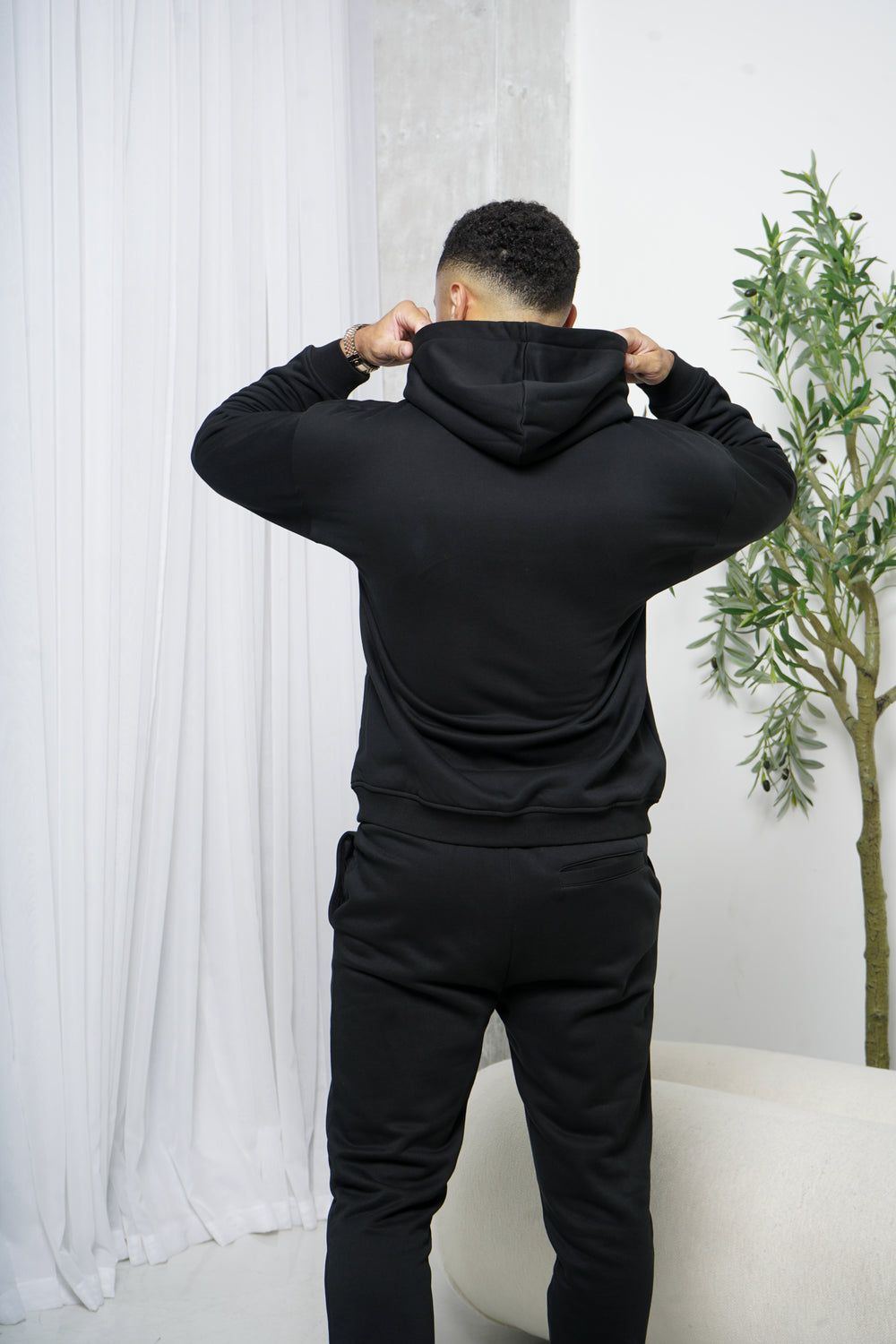 Capo Tracksuit Jogger - Black