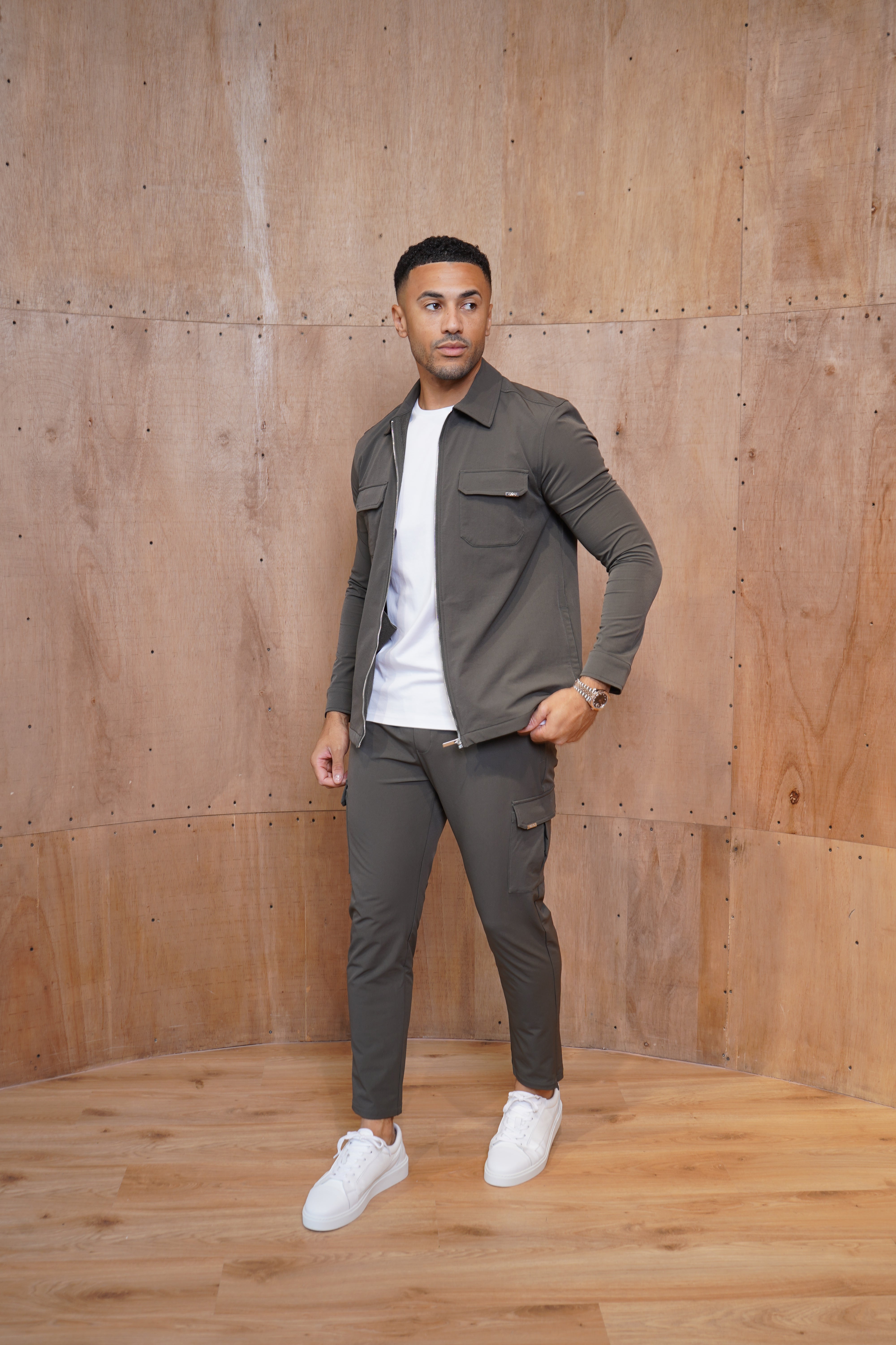 Capo Utility-Überhemd - Khaki