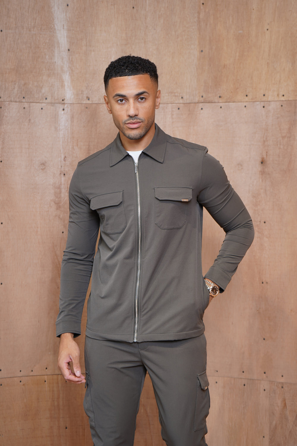 Capo Utility-Überhemd - Khaki