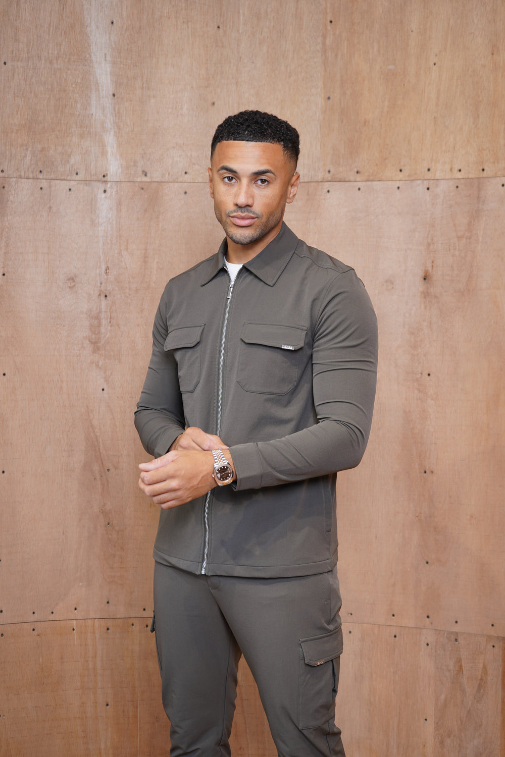 Capo Utility-Überhemd - Khaki