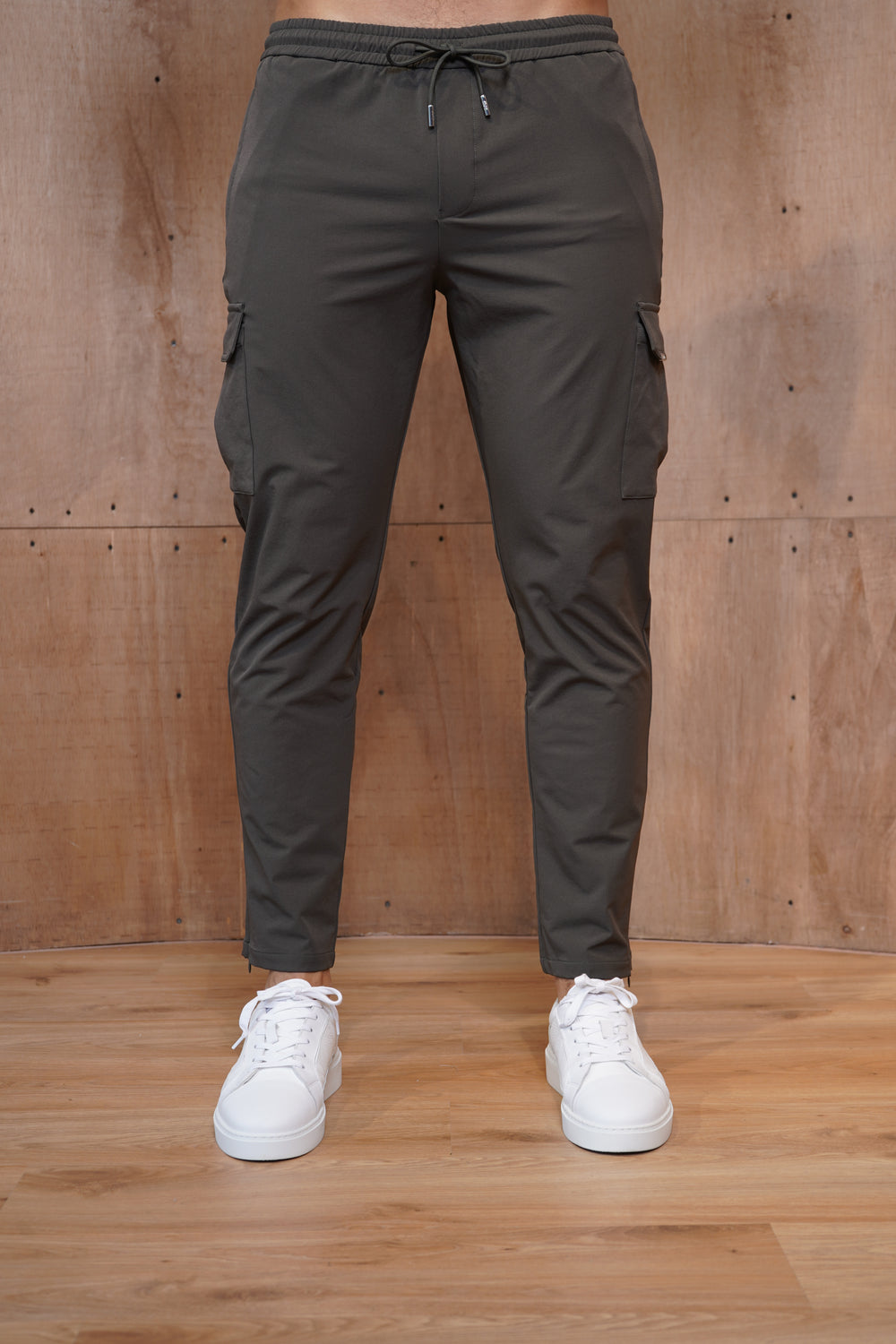 Capo Utility Regular Cargo Pants - Khaki