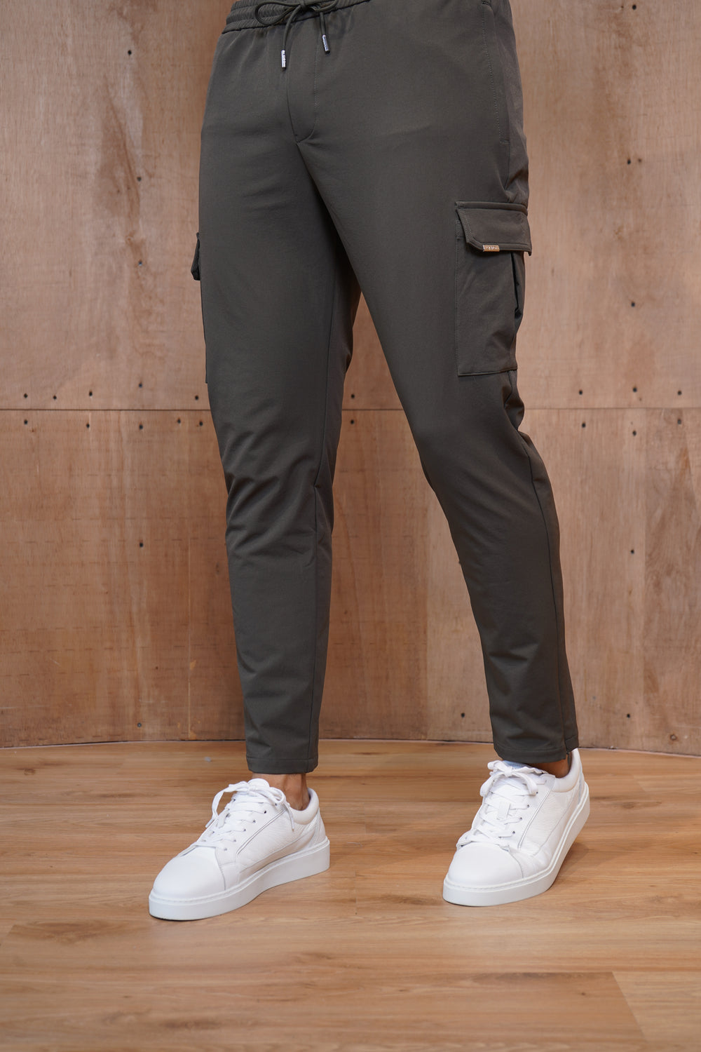 Capo Utility Regular Cargo Pants - Khaki