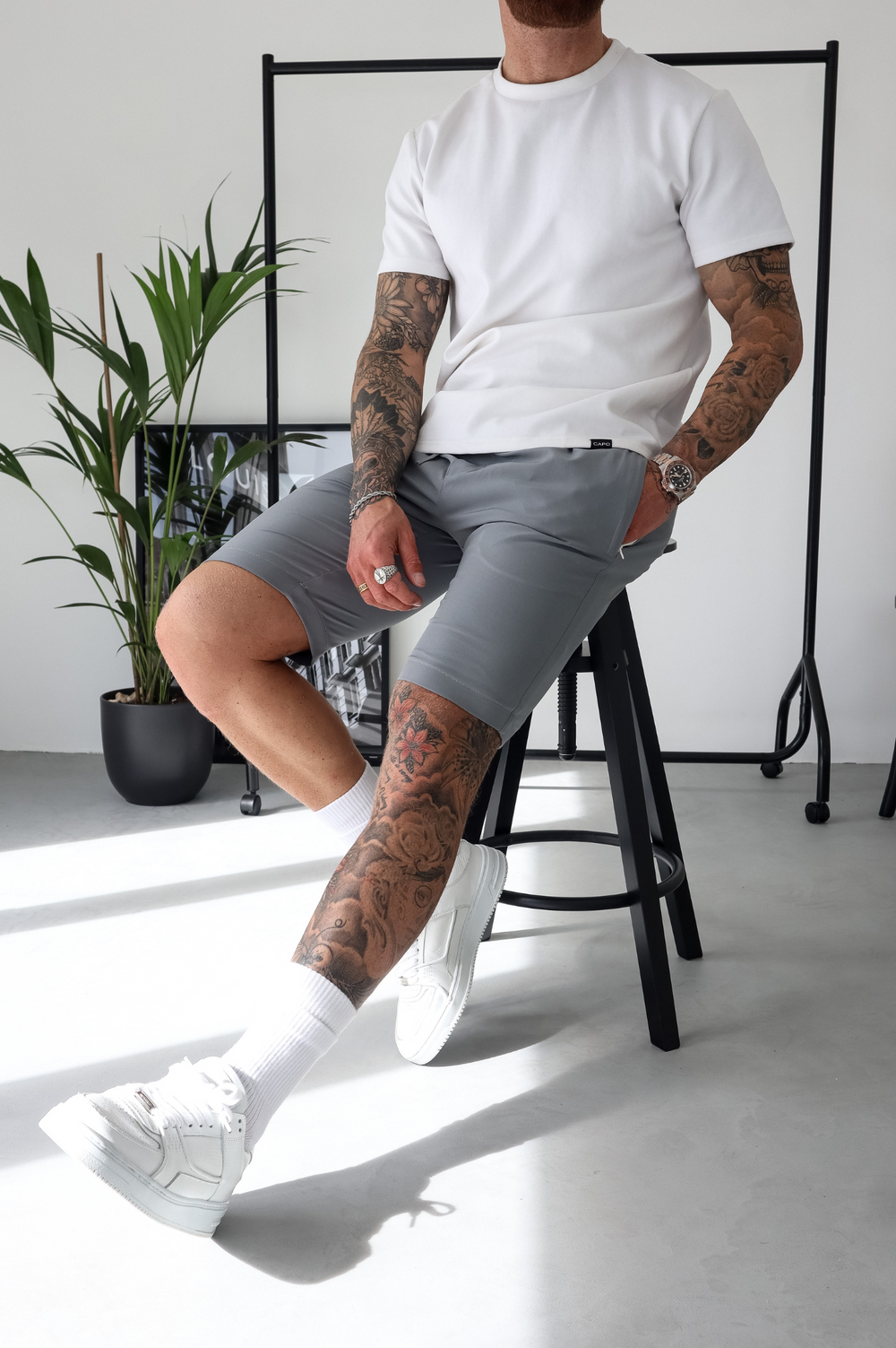 Capo HYBRID SMART Short - Grey