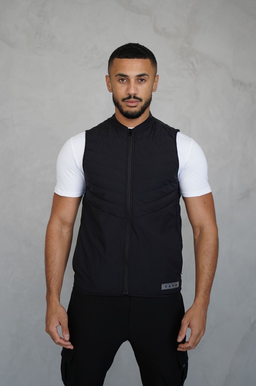 Capo HYBRID Gilet - Black