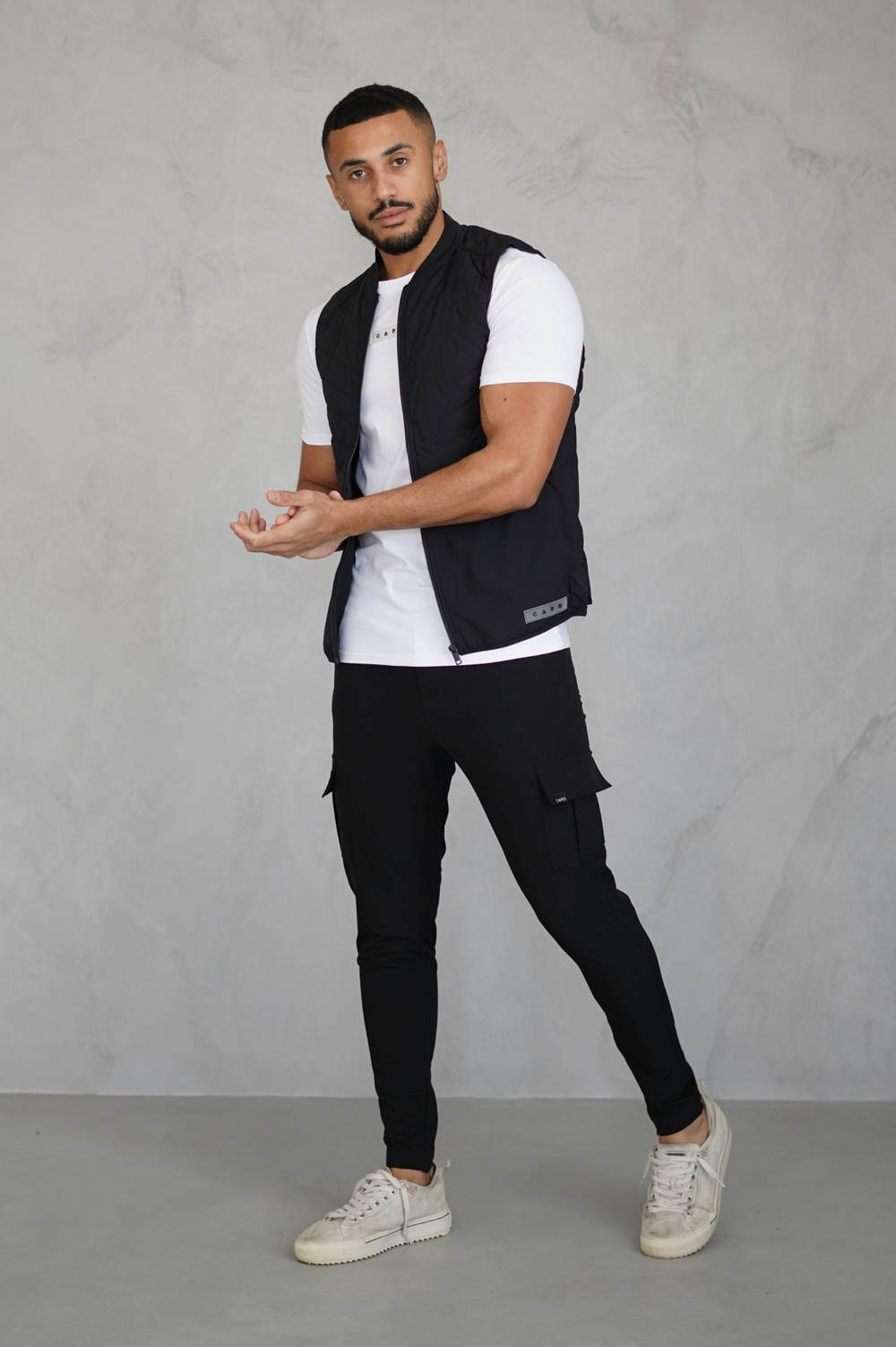 Capo HYBRID Gilet - Black