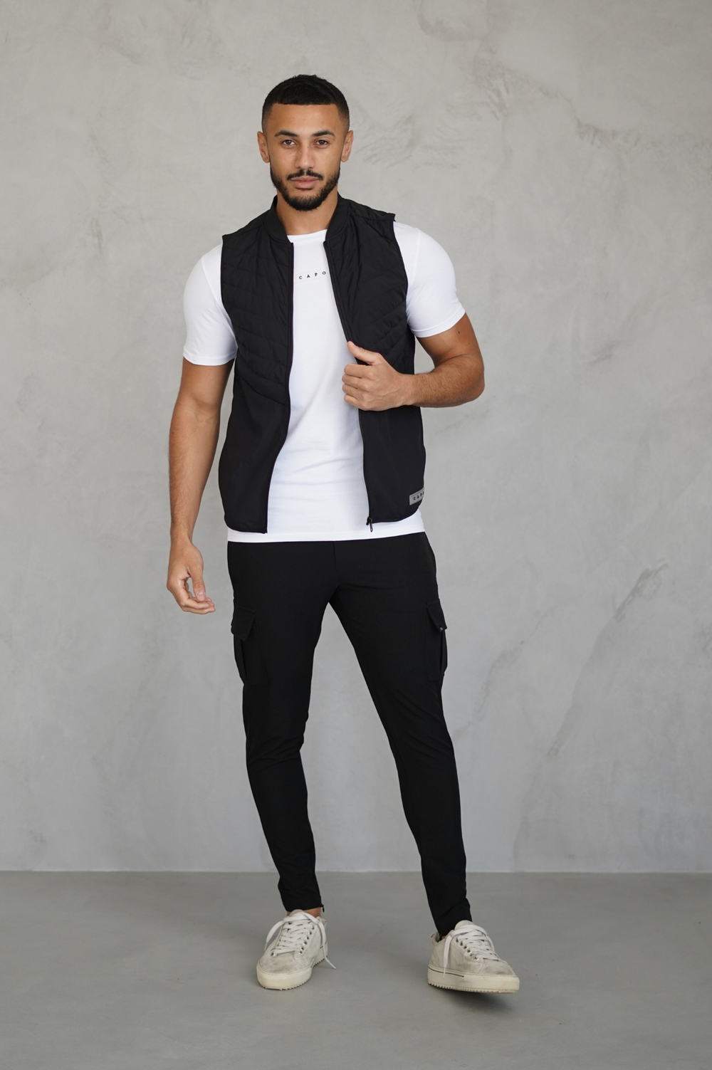 Capo HYBRID Gilet - Black