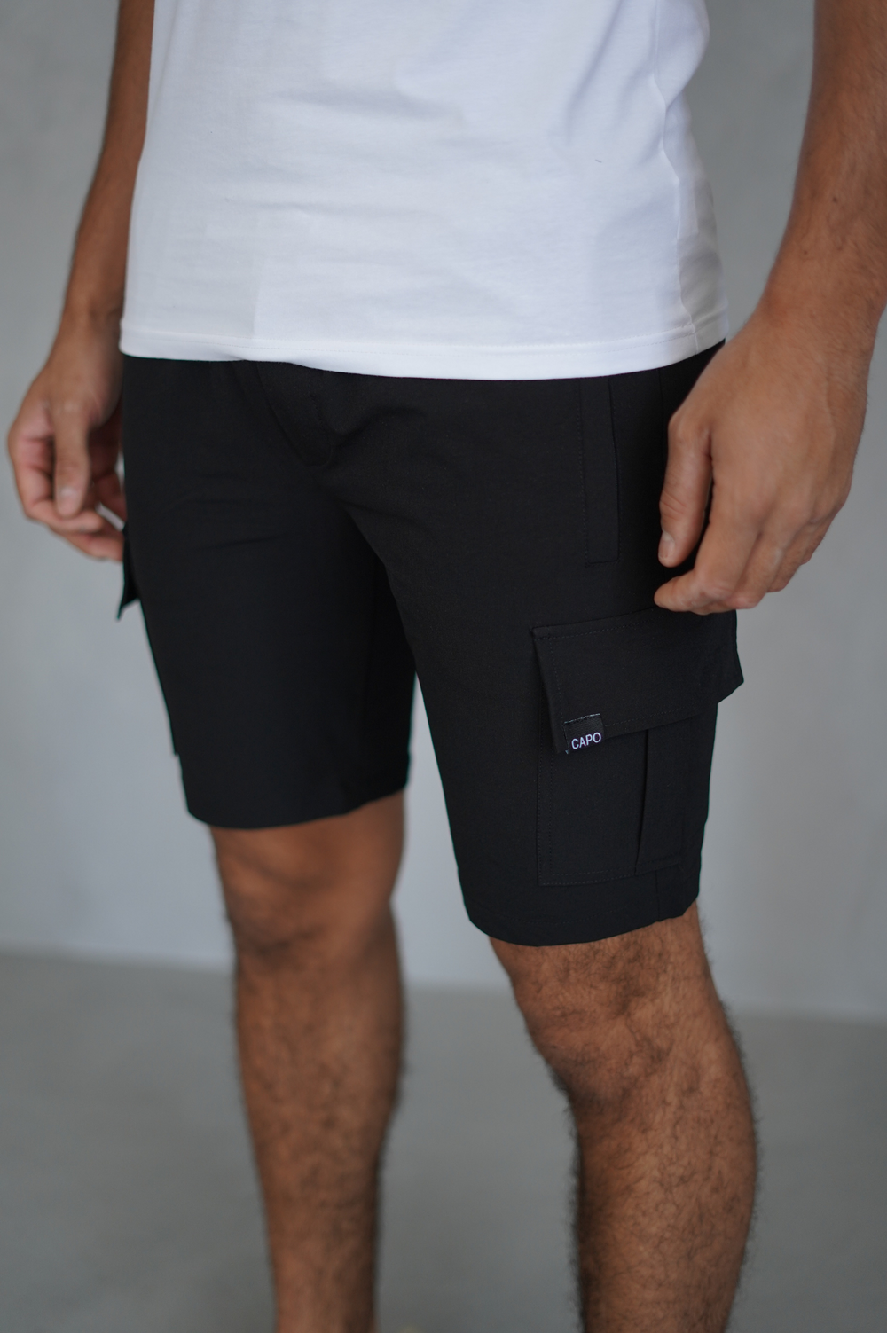 Capo UTILITY Cargo Short - Black