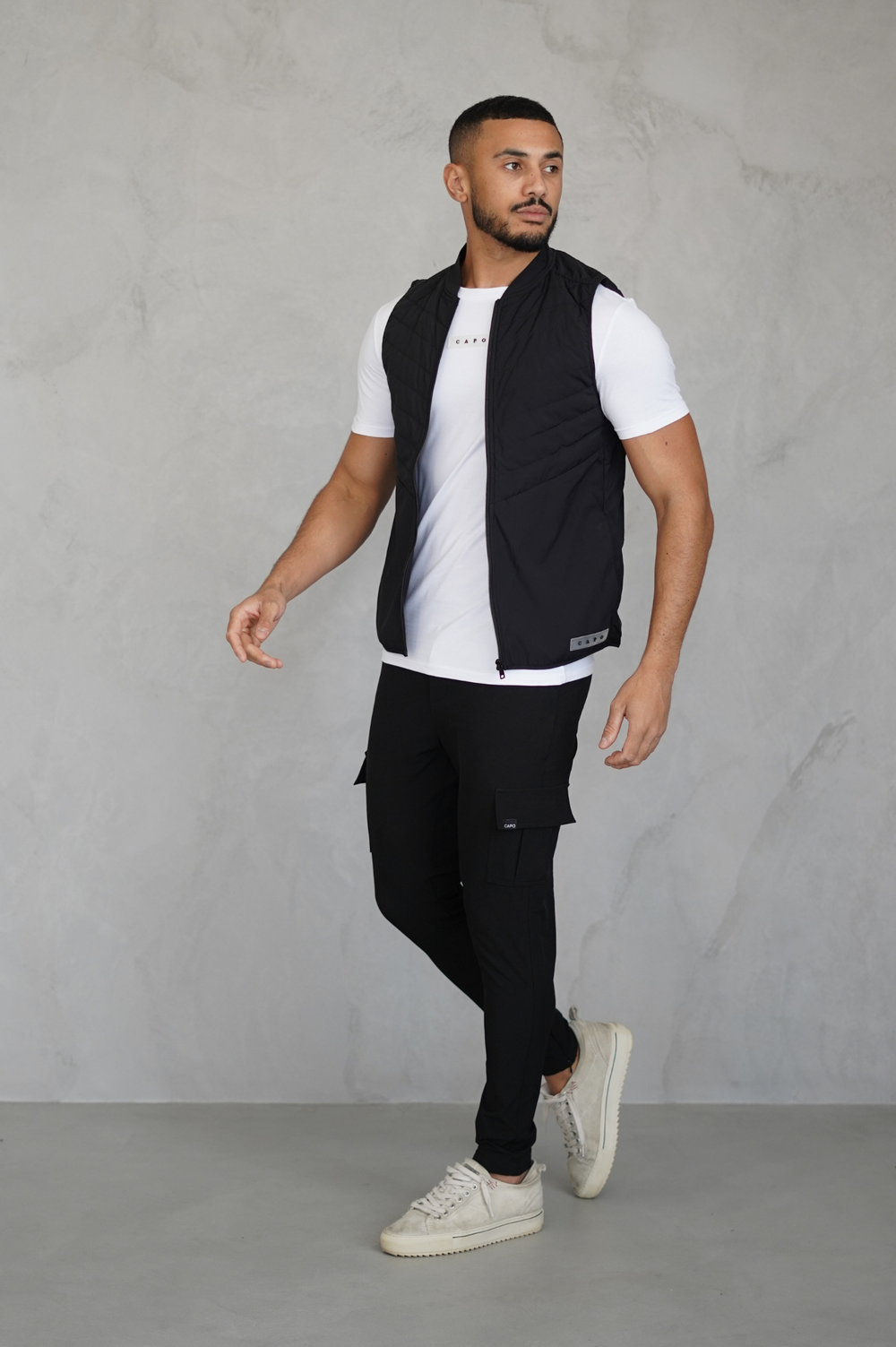 Capo HYBRID Gilet - Black