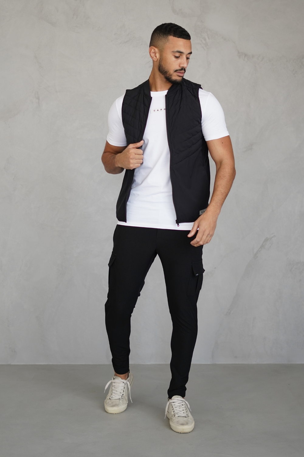 Capo HYBRID Gilet - Black