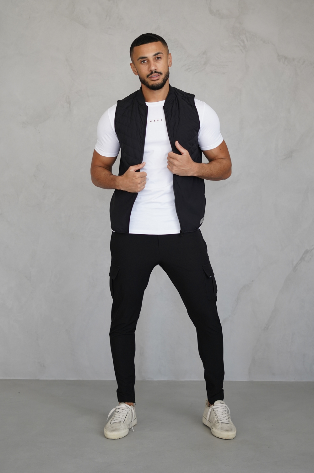 Capo HYBRID Gilet - Black