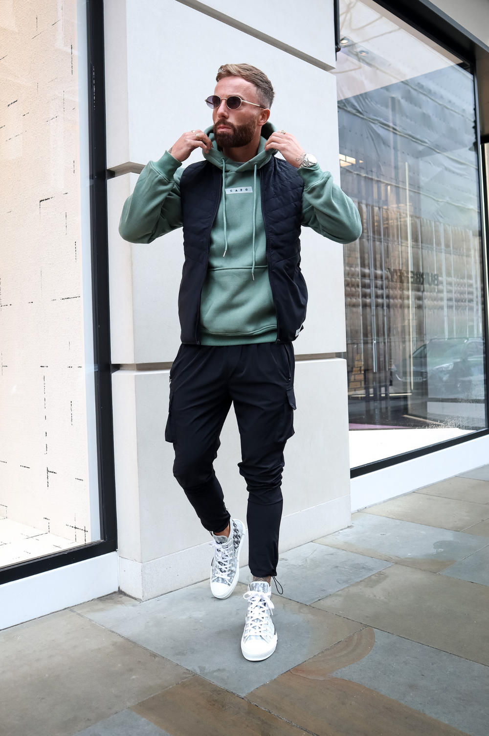 Capo HYBRID Gilet - Black