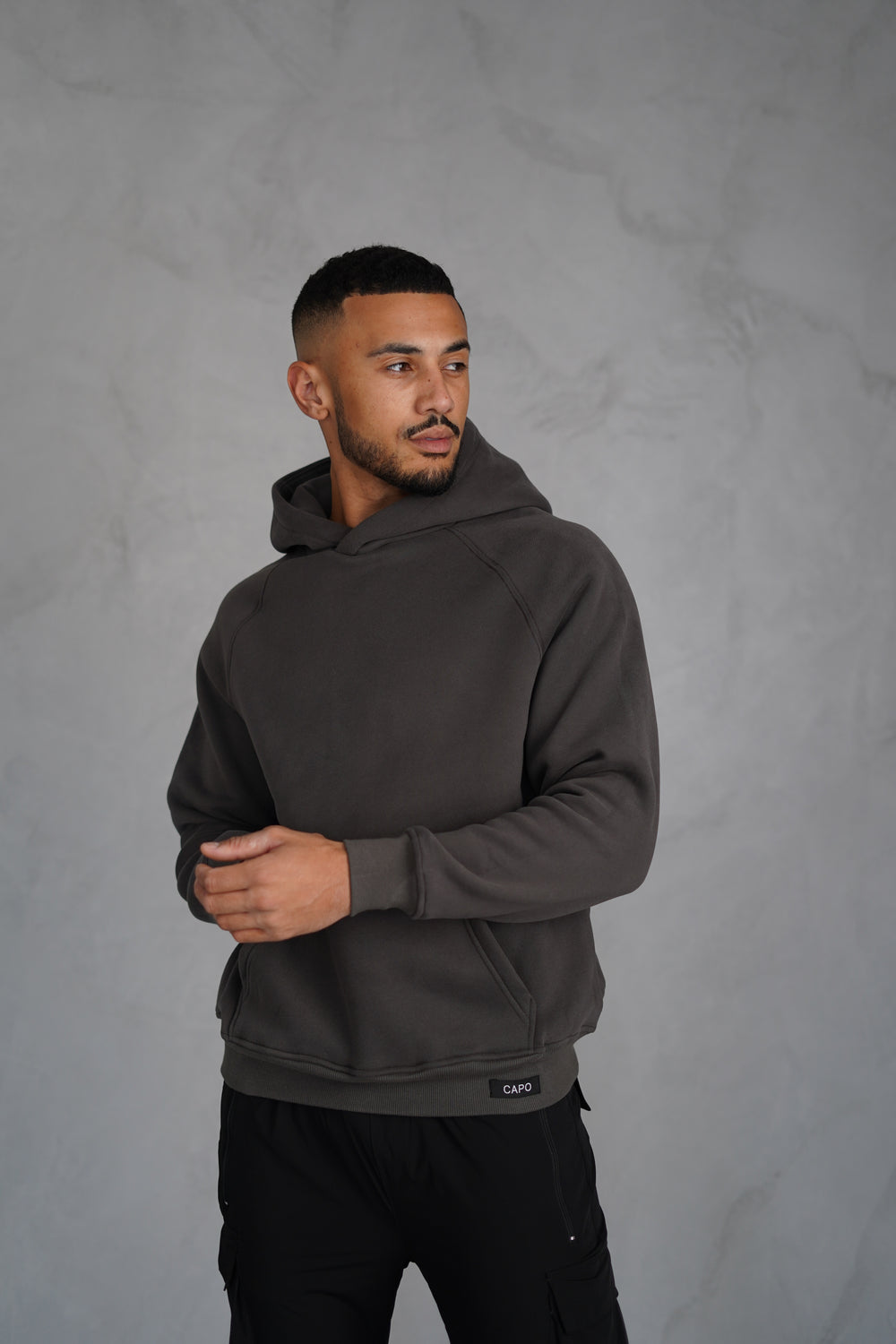 Capo RAGLAN Hoodie - Dark Grey