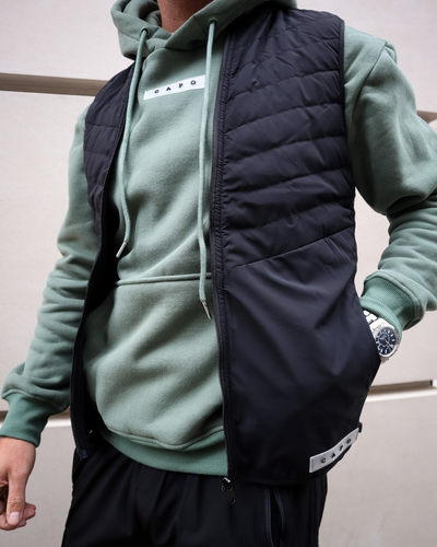 Capo HYBRID Gilet - Black