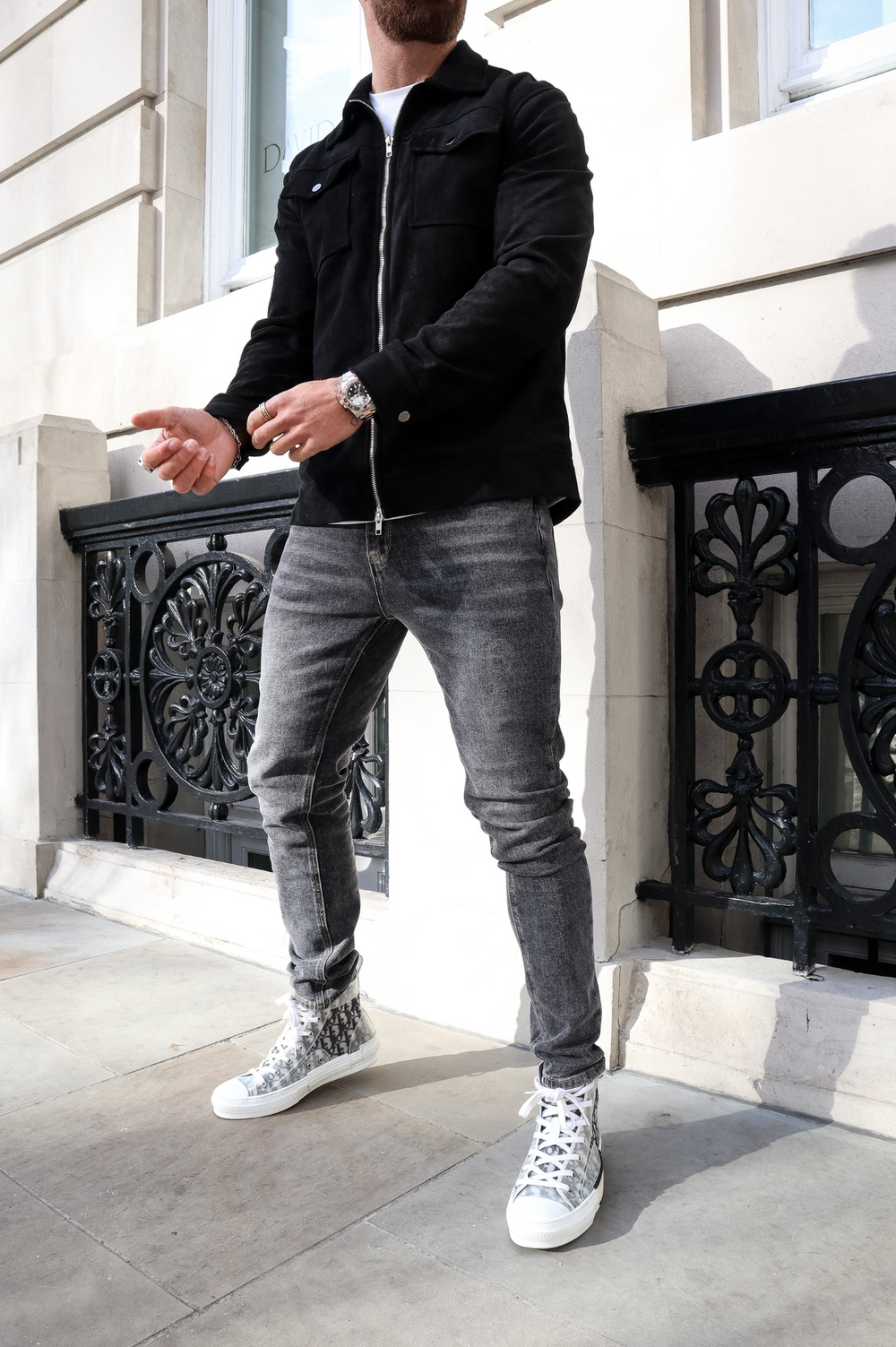 Capo SUEDE Jacket - Black