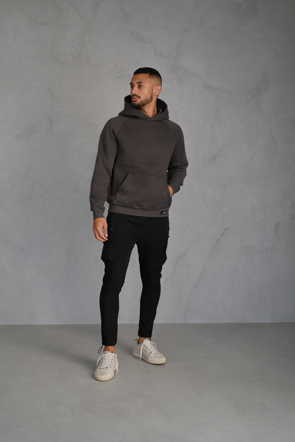 Capo RAGLAN Hoodie - Dark Grey