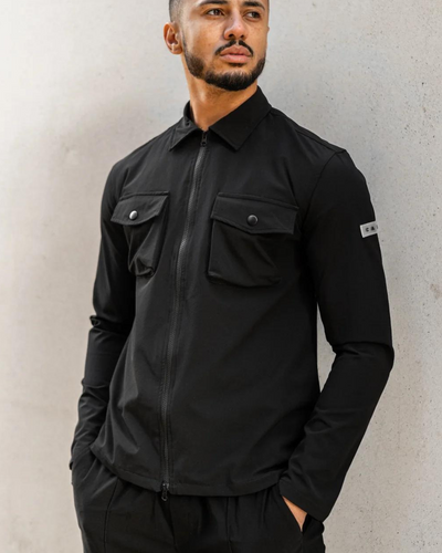 Capo BUTTON Jacket - Black